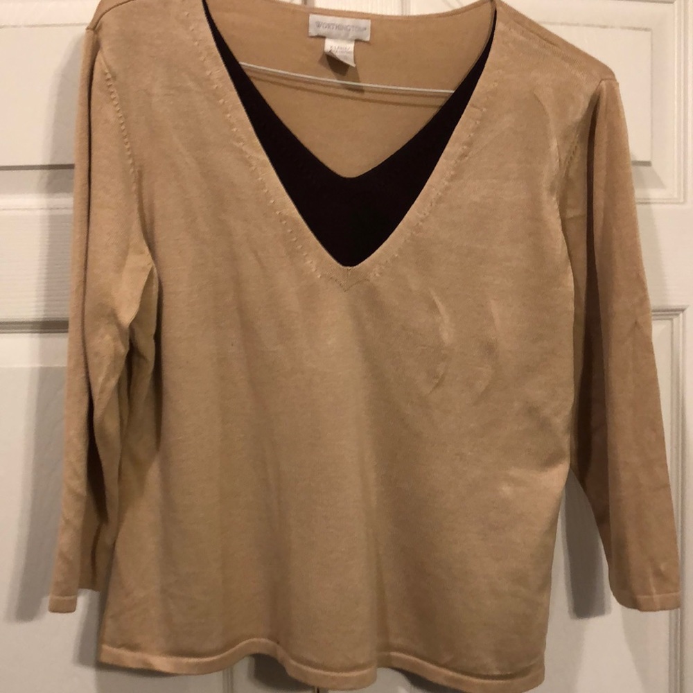 3/4 sleeve top